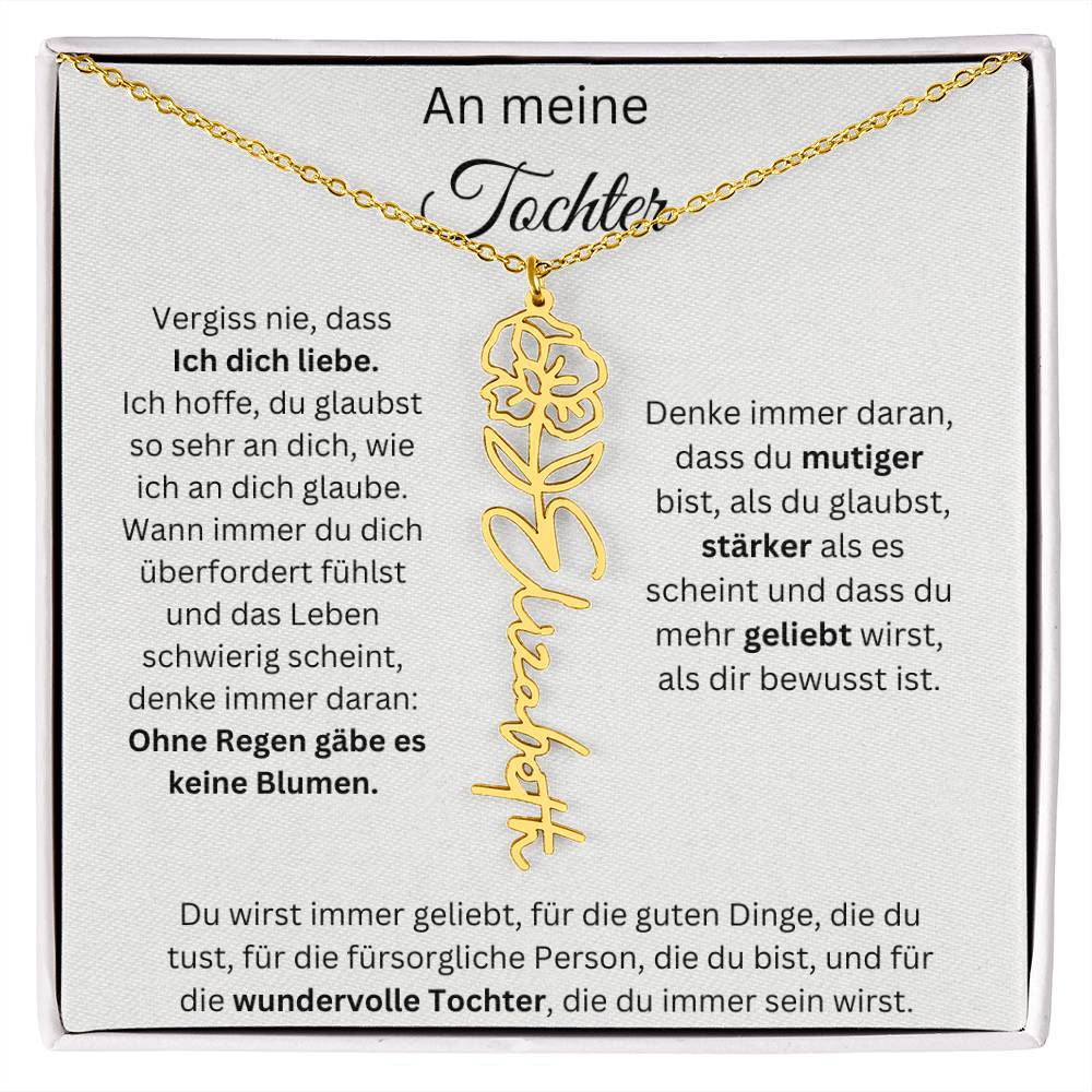 An Meine Tochter Vergiss Nie Dass Ich Dich Liebe