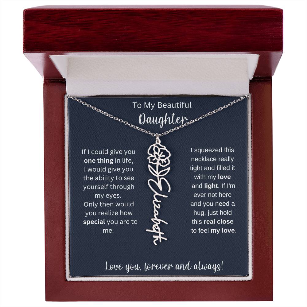 Daughter Custom Necklace 2