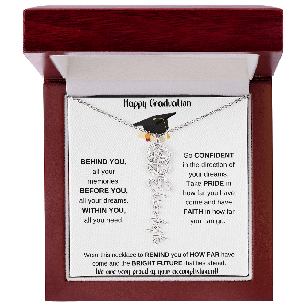 2025 Graduation Gift - Flower Name Necklace 10