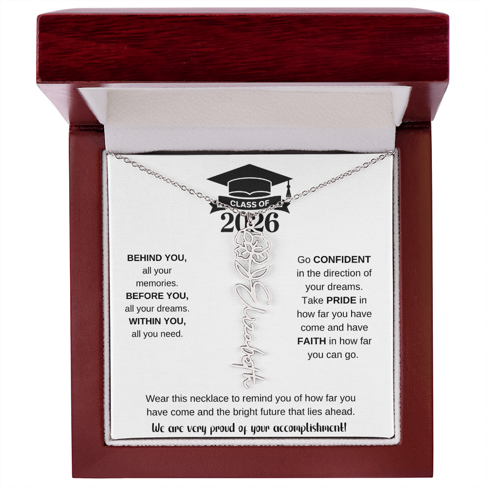 2026 Graduation Necklace