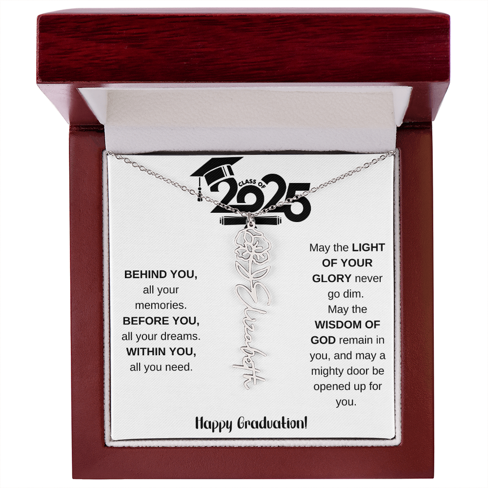 2025 Graduation Gift - Flower Name Necklace 8