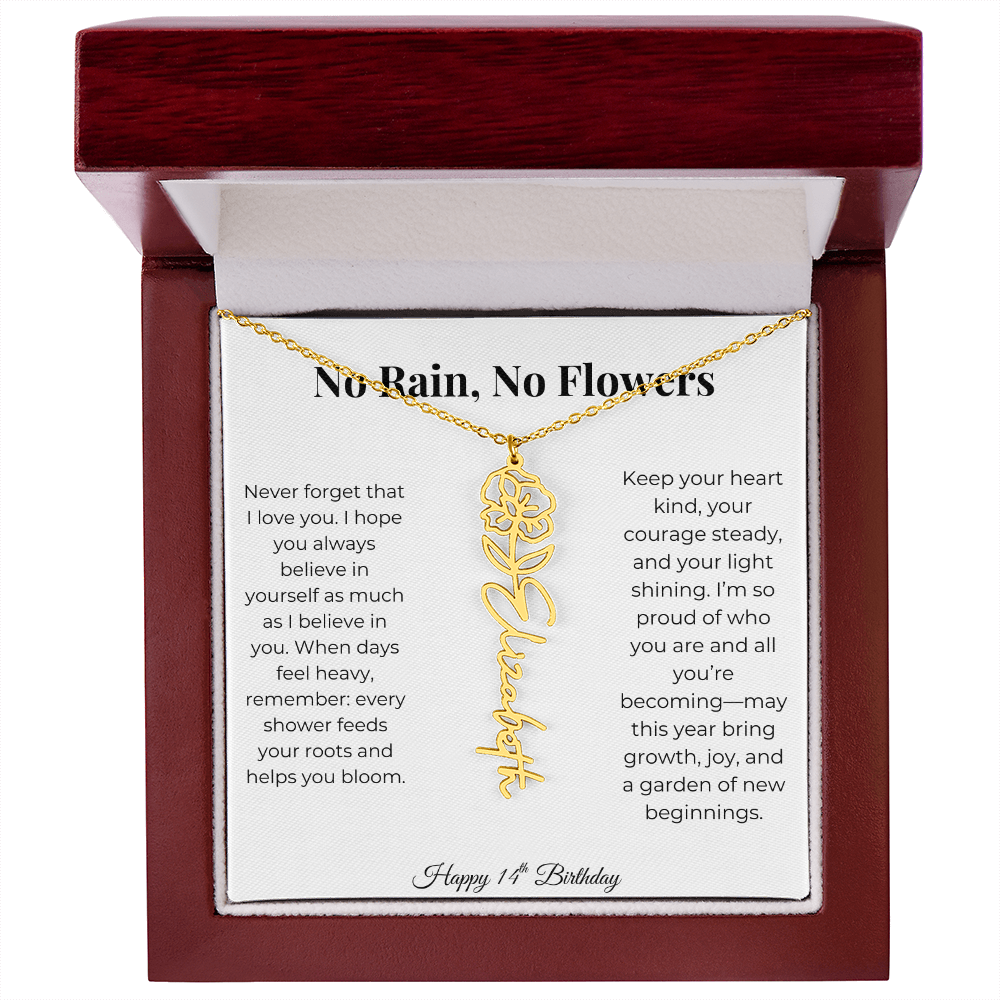 14th Birthday Gift for Daughter, Granddaughter, Niece, Goddaughter & Bonus Daughter
