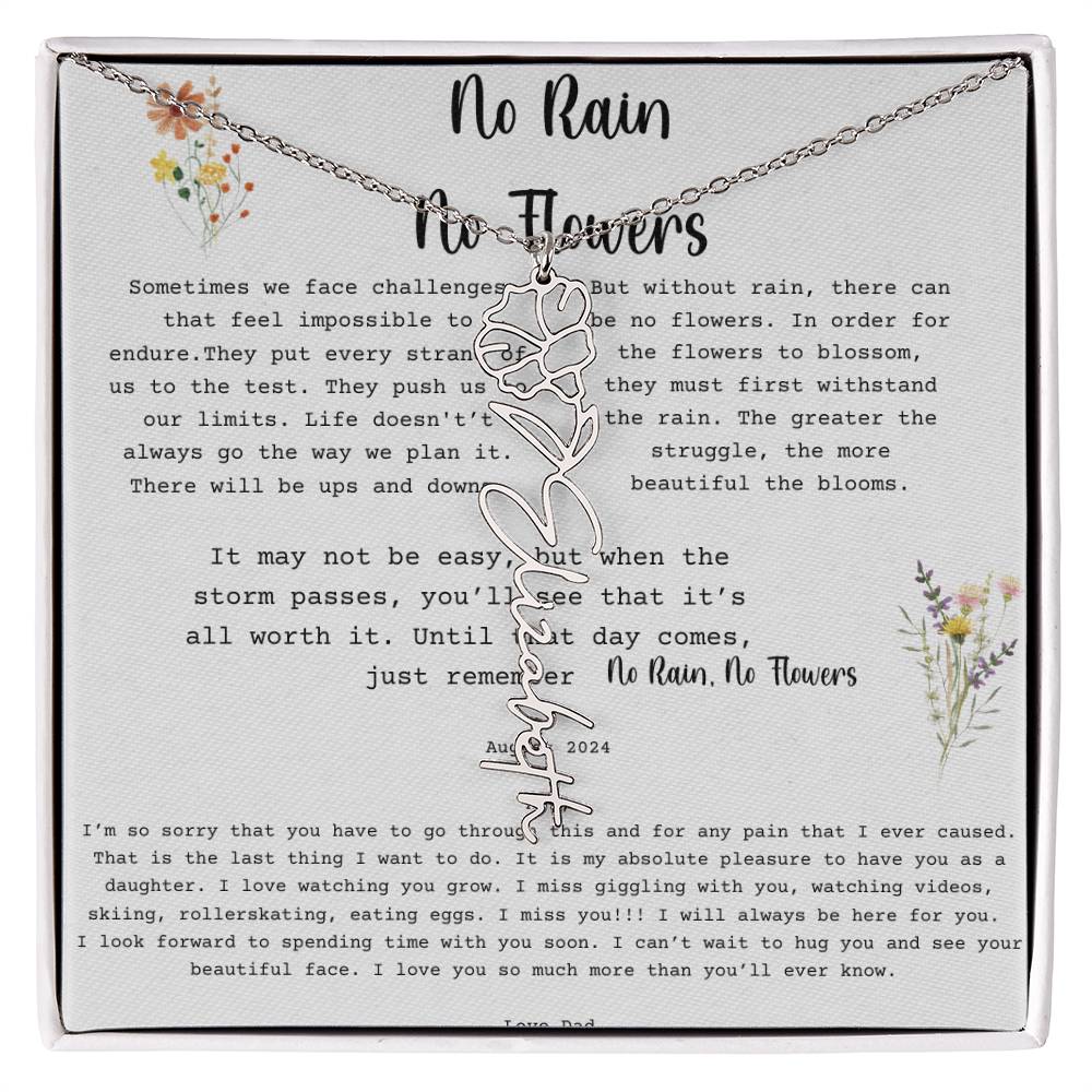 No Rain No Flowers