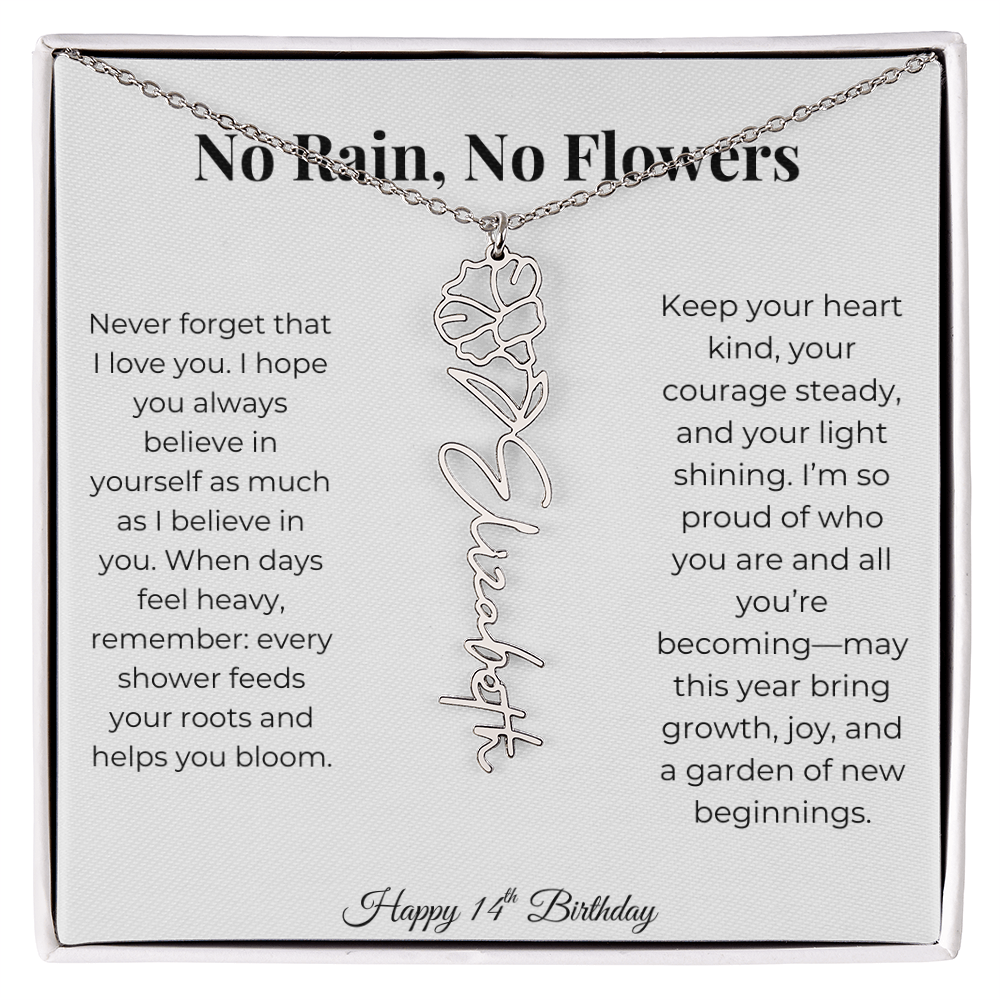 14th Birthday Gift for Daughter, Granddaughter, Niece, Goddaughter & Bonus Daughter