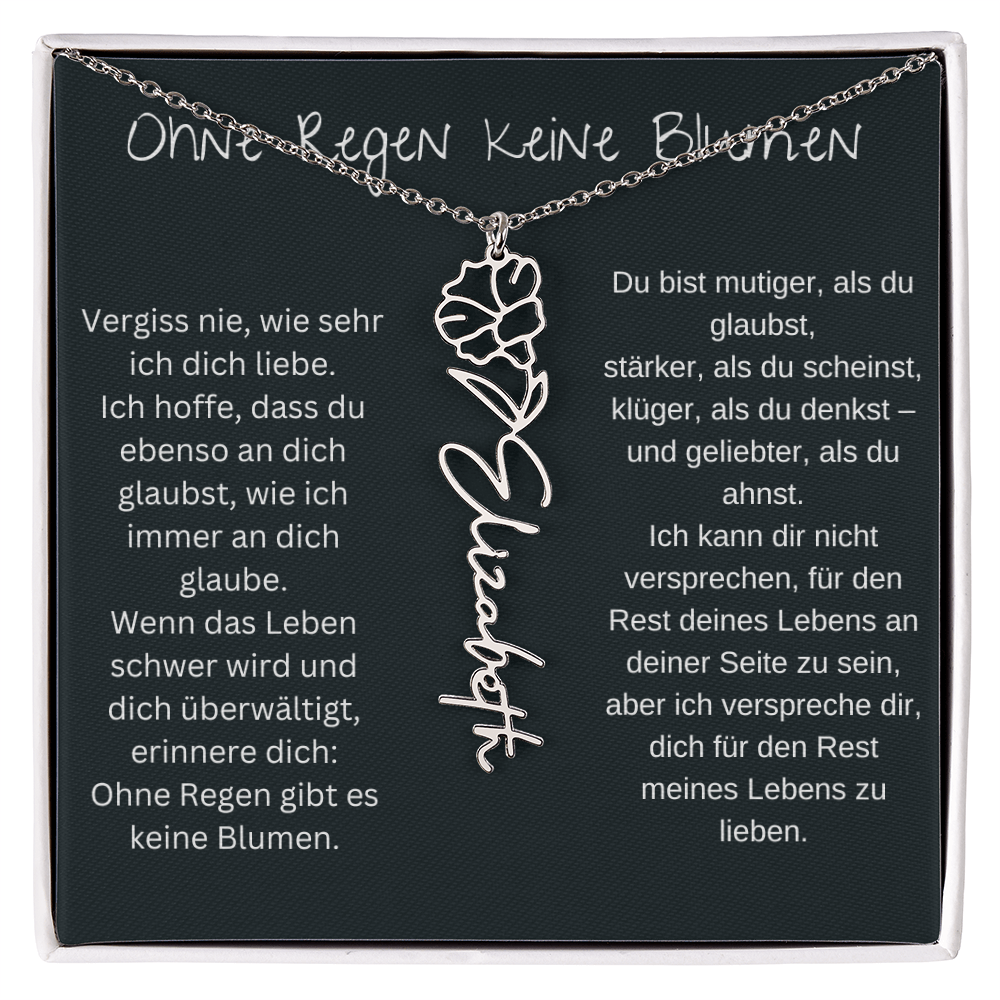 Ohne Regen Keine Blumen