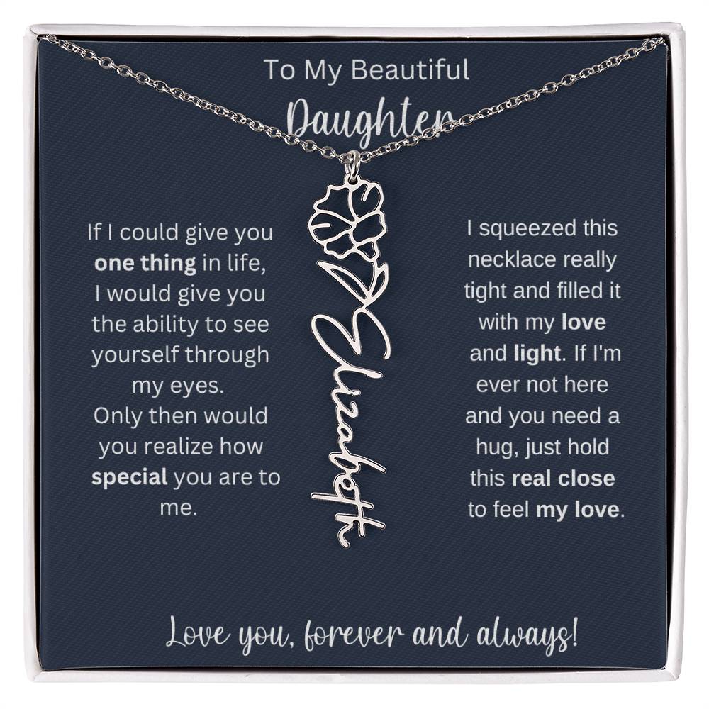 Daughter Custom Necklace 2