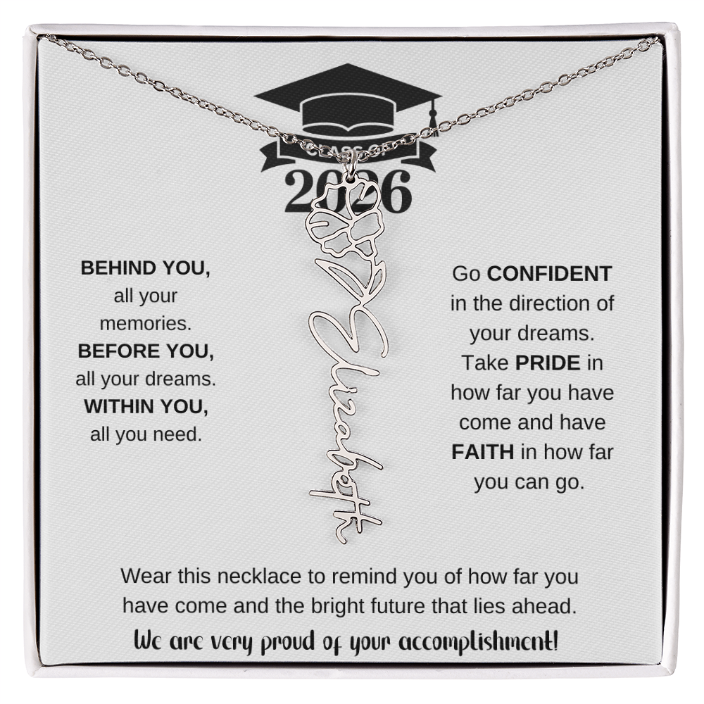 2026 Graduation Necklace