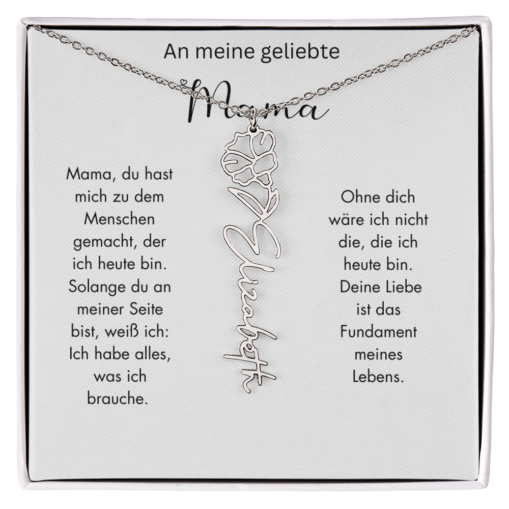 Personalisiertes Schmuck Geschenk für Mama