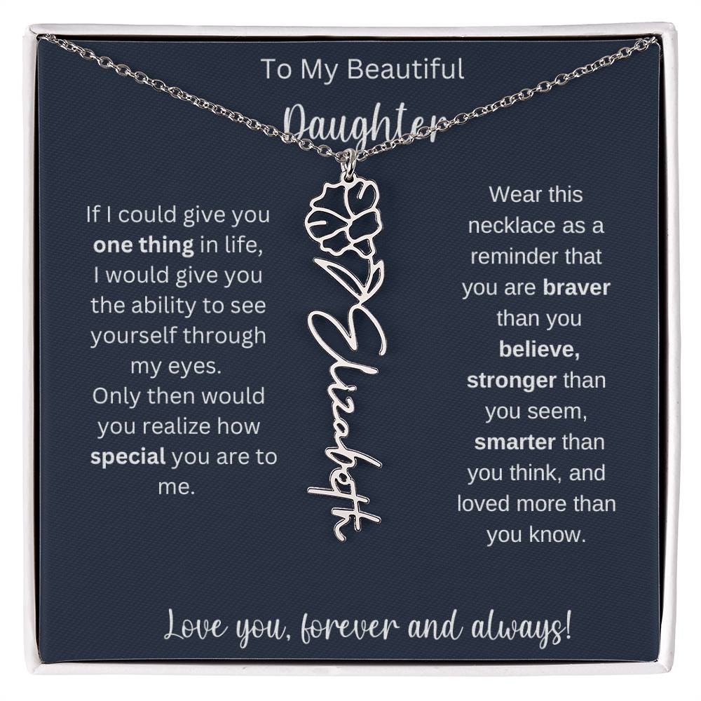 Daughter Custom Necklace 1
