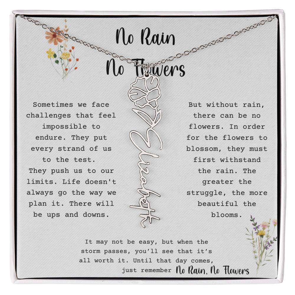 No Rain No Flowers