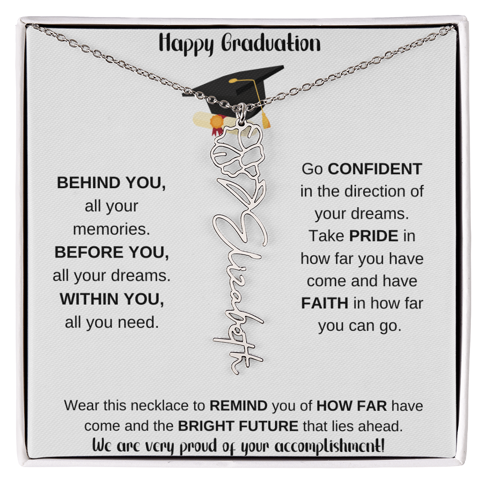 2025 Graduation Gift - Flower Name Necklace 10