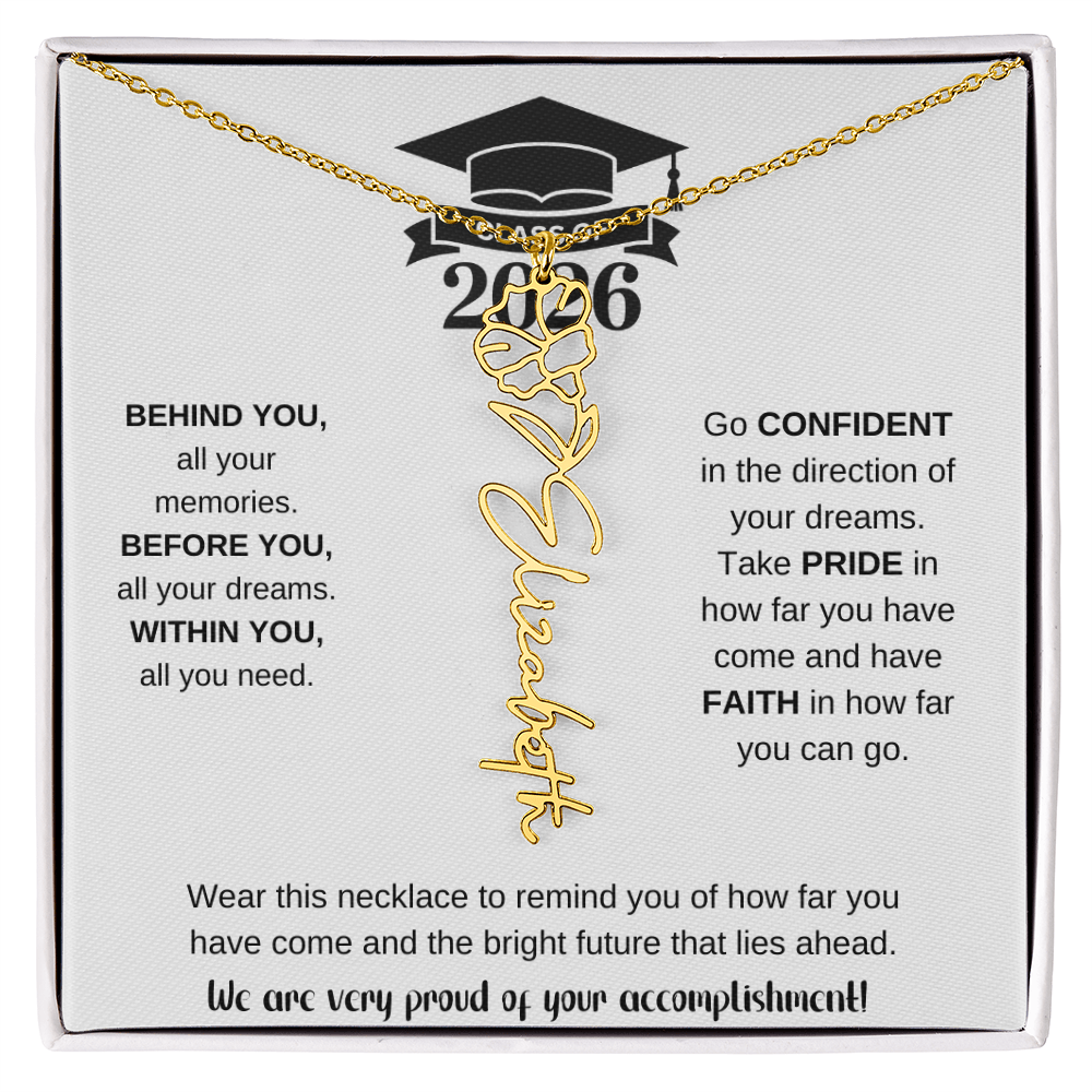 2026 Graduation Necklace