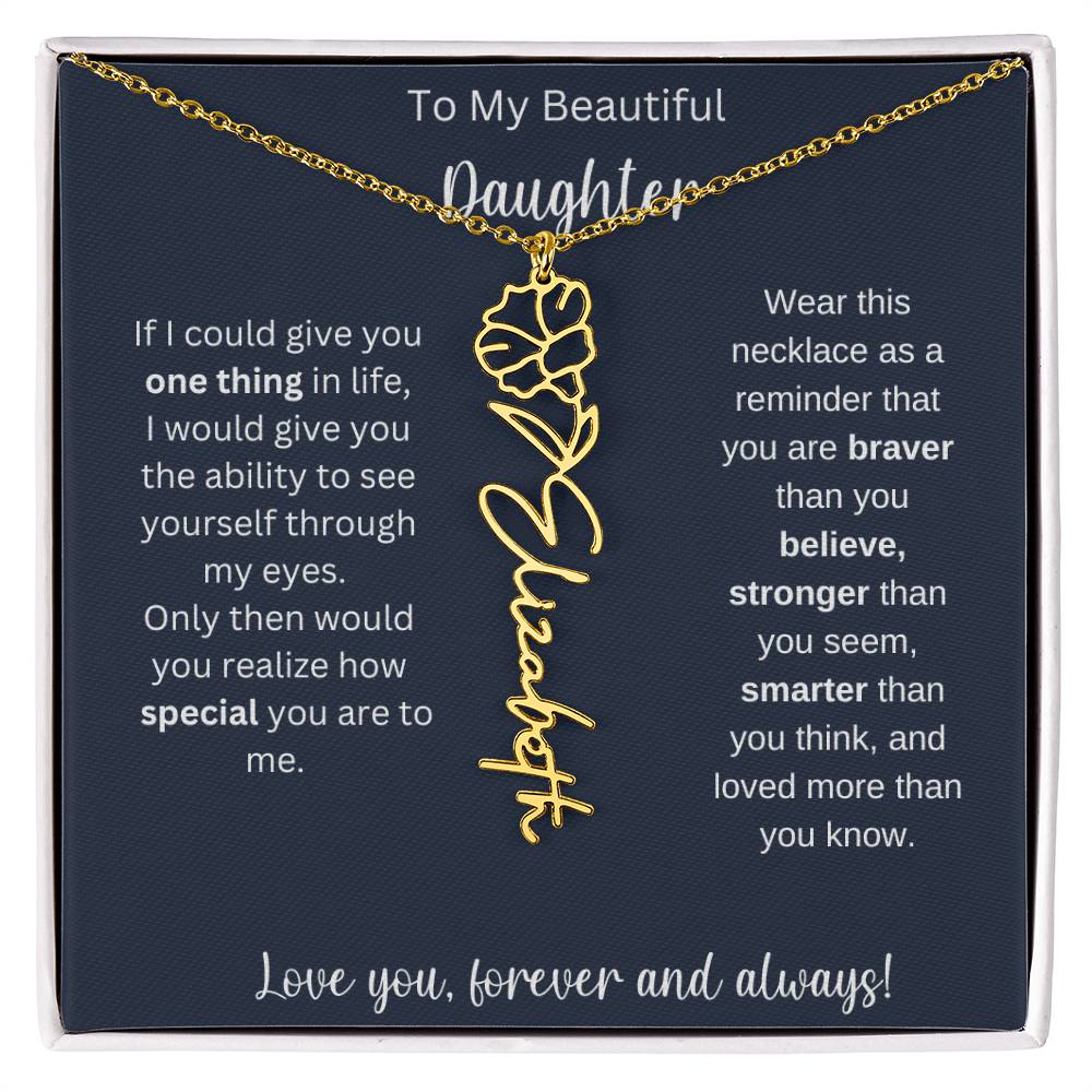 Daughter Custom Necklace 1