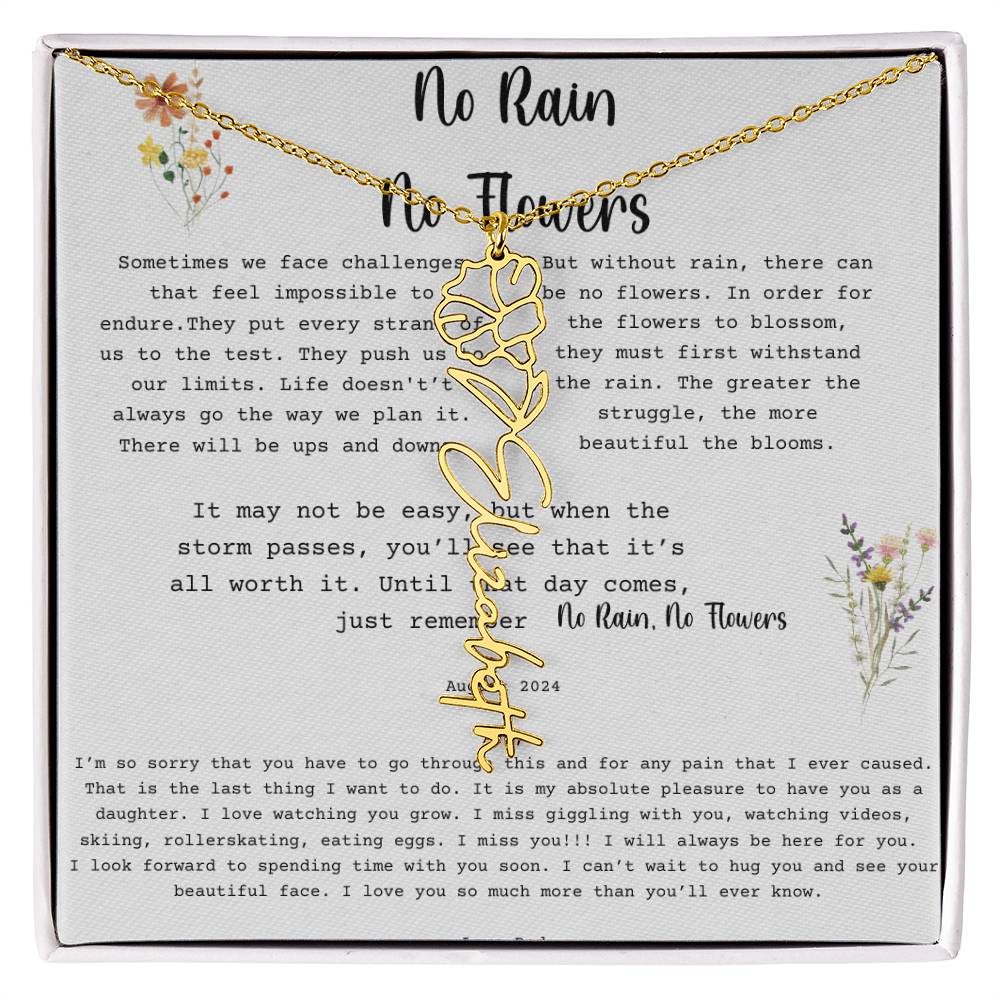 No Rain No Flowers
