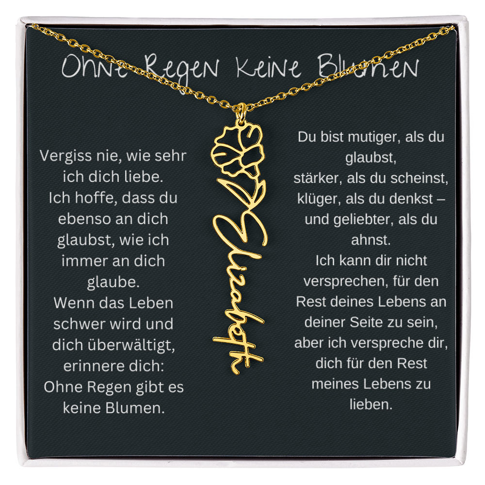 Ohne Regen Keine Blumen