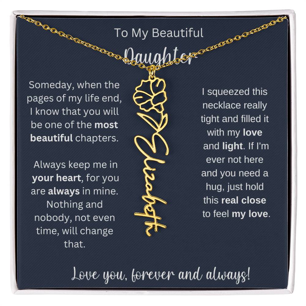 Daughter Custom Necklace 3