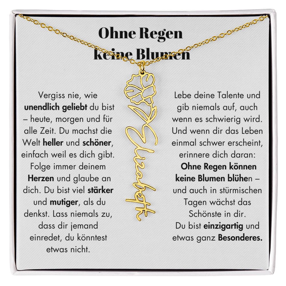 Weihnachtsgeschenk Schmuckkarte mit Spruch unendlich geliebt Mutmacher Hoffnung Liebe Geschenkidee