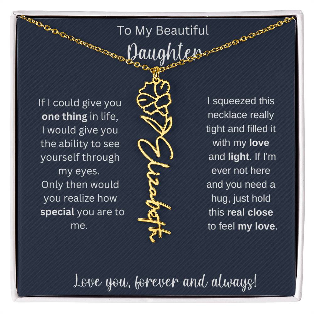 Daughter Custom Necklace 2
