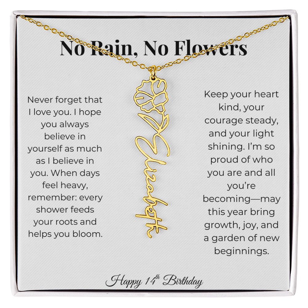 14th Birthday Gift for Daughter, Granddaughter, Niece, Goddaughter & Bonus Daughter