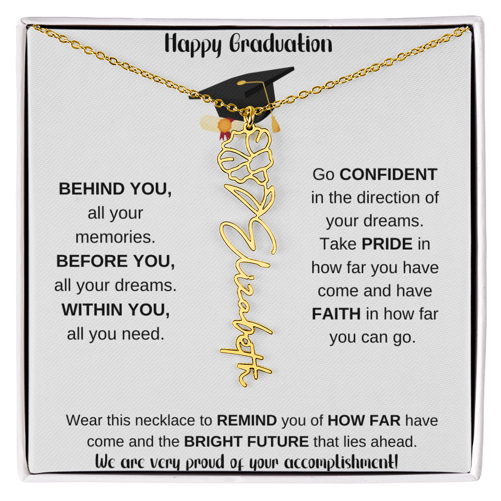 2025 Graduation Gift - Flower Name Necklace 10