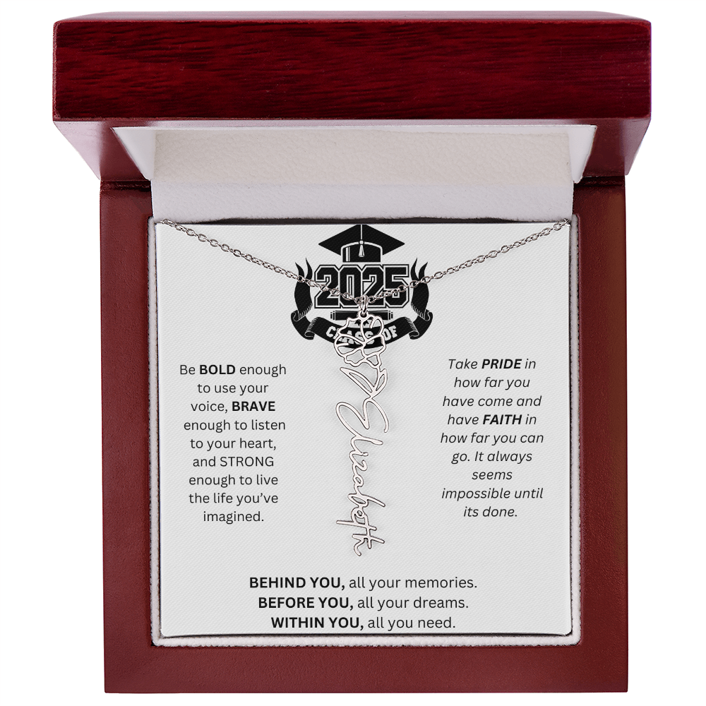 2025 Graduation Gift - Flower Name Necklace 3