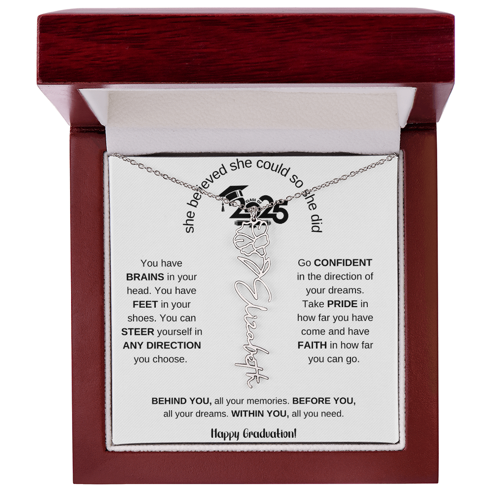 2025 Graduation Gift - Flower Name Necklace 6