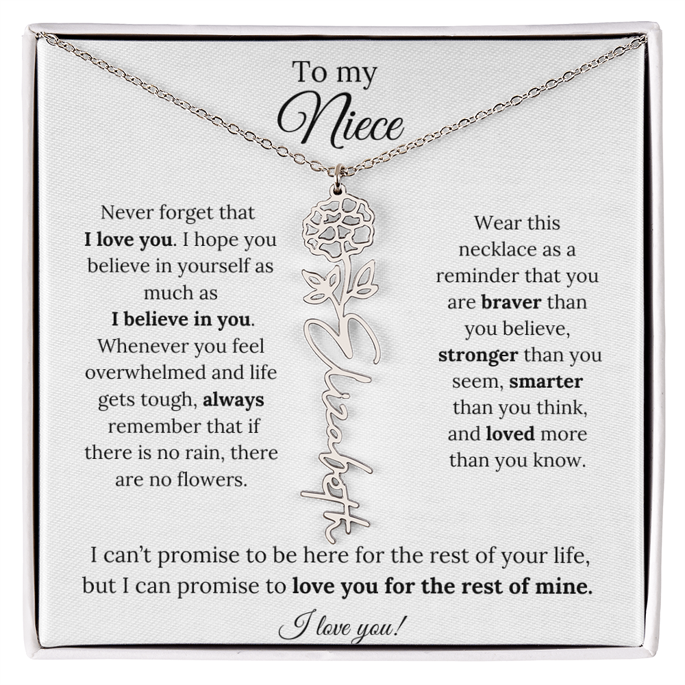 To My Niece