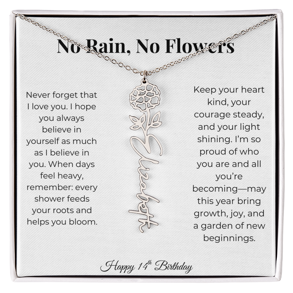 14th Birthday Gift for Daughter, Granddaughter, Niece, Goddaughter & Bonus Daughter