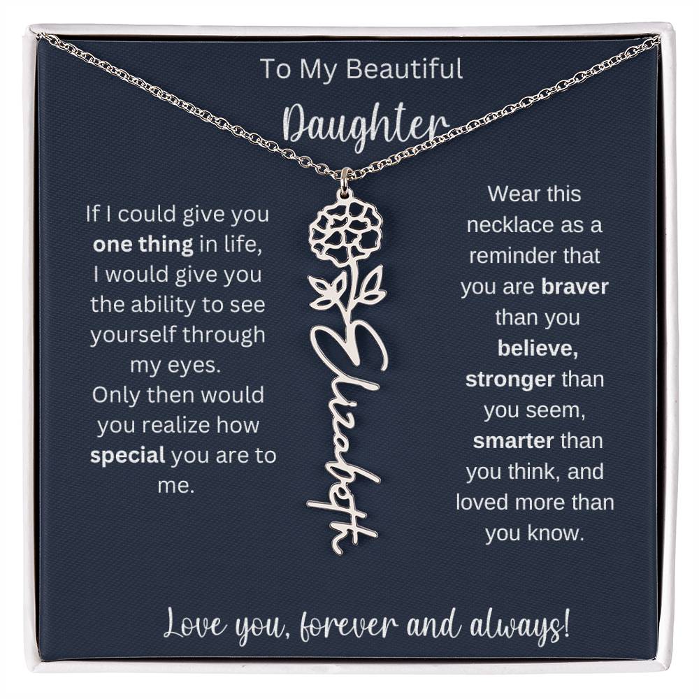Daughter Custom Necklace 1