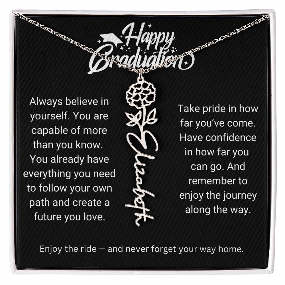 Personalized Graduation Jewelry Keepsake