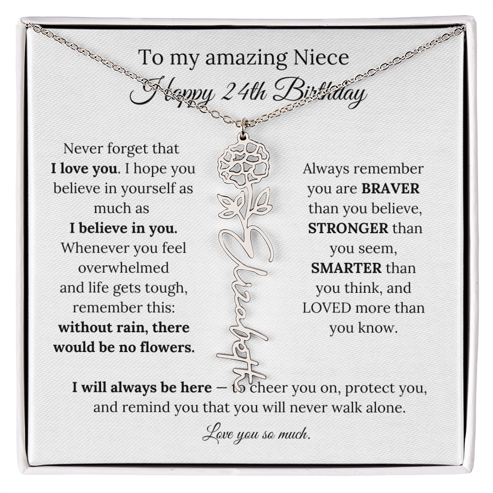 Happy 24th Birthday Gift for Niece