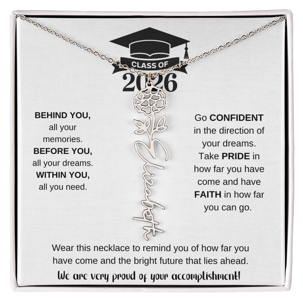 2026 Graduation Necklace