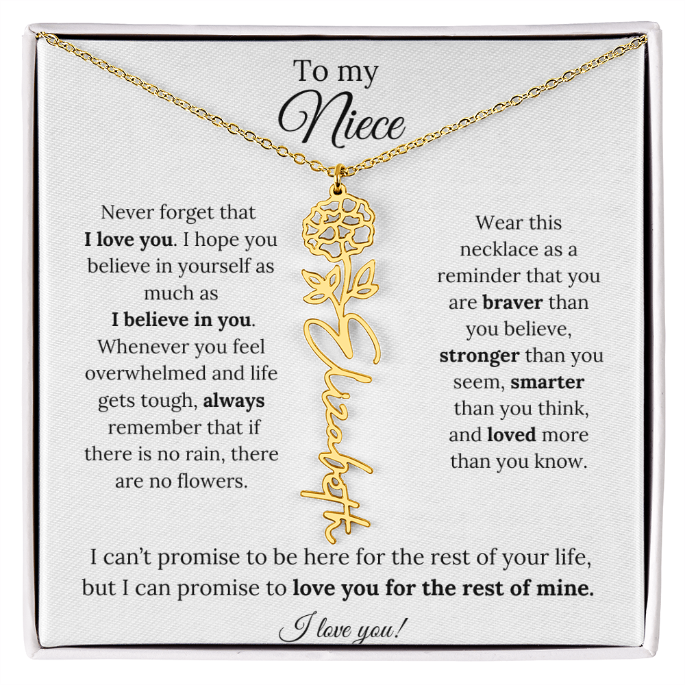 To My Niece