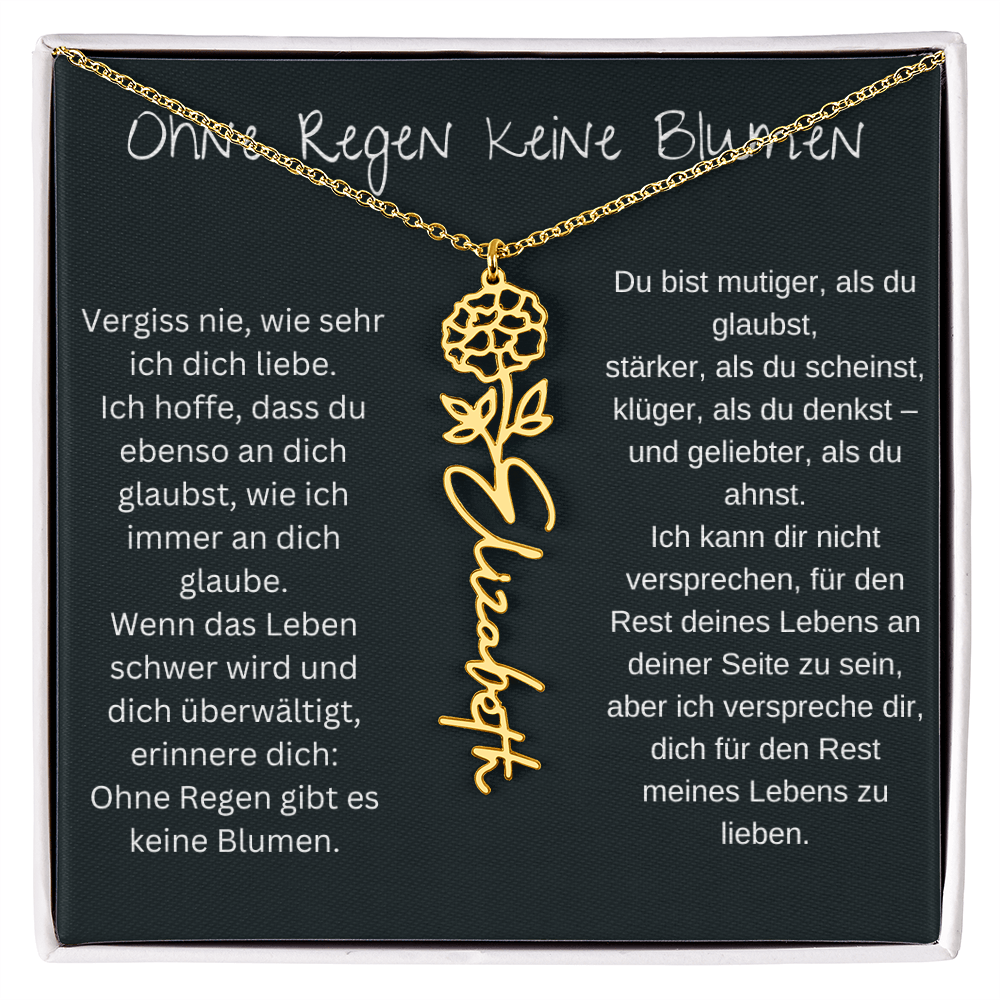 Ohne Regen Keine Blumen
