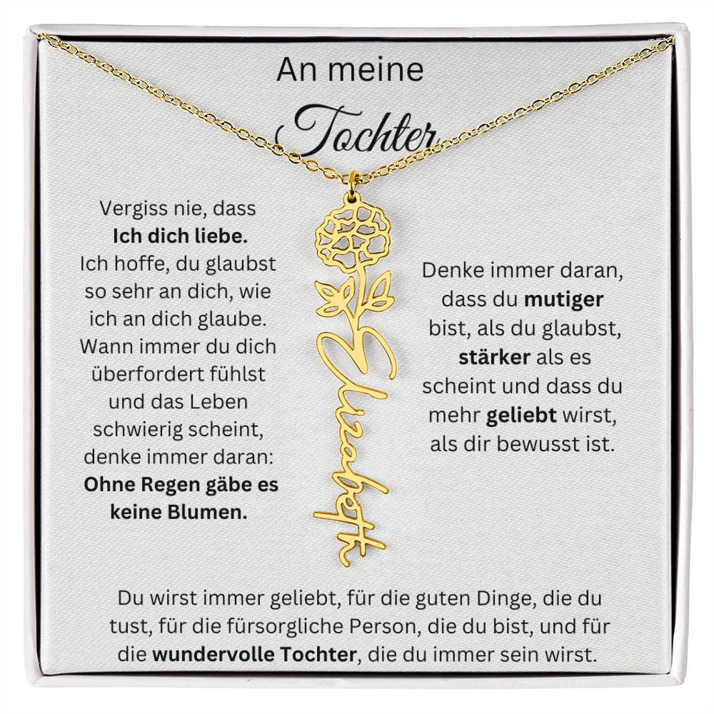 An Meine Tochter Vergiss Nie Dass Ich Dich Liebe