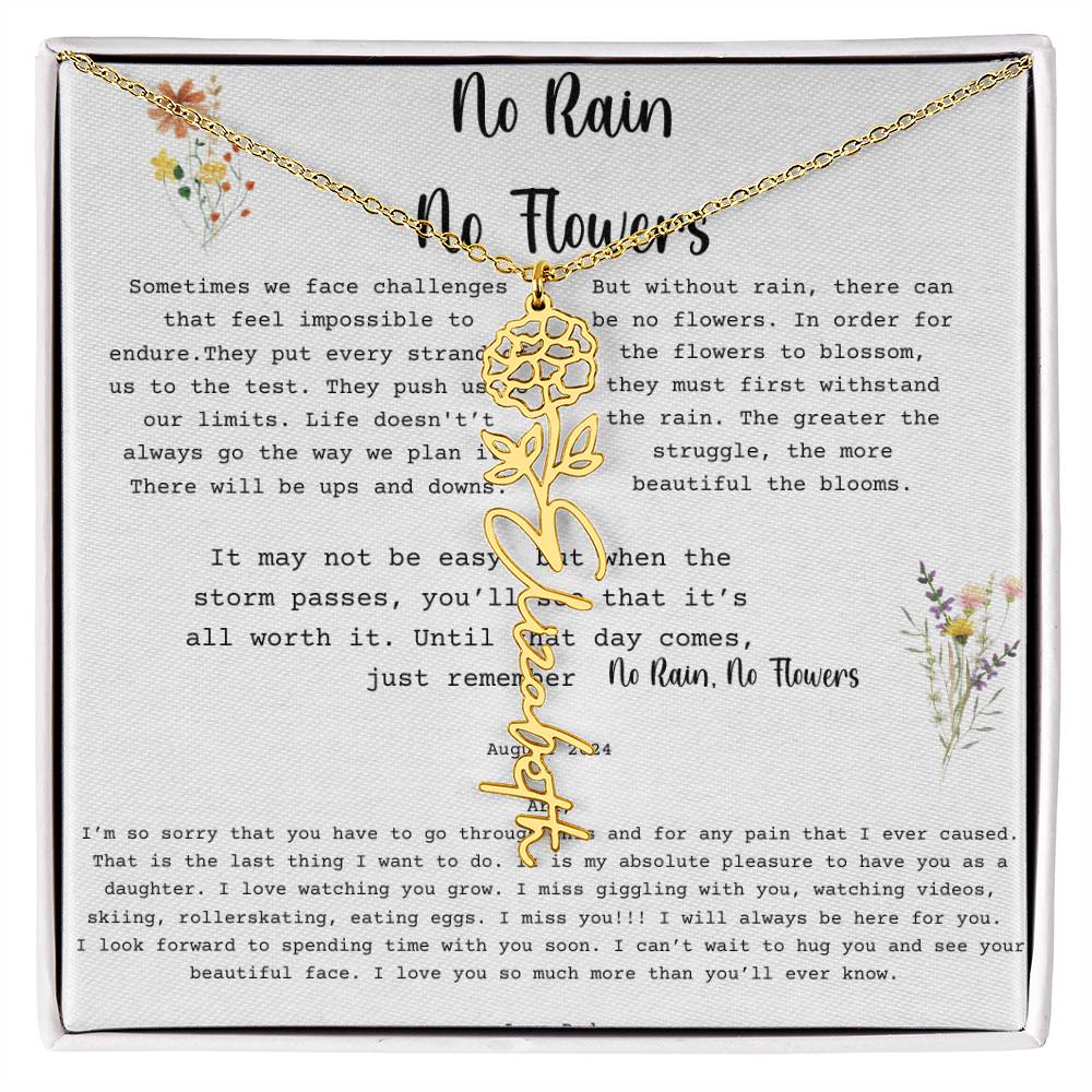 No Rain No Flowers