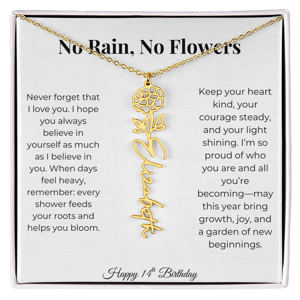 14th Birthday Gift for Daughter, Granddaughter, Niece, Goddaughter & Bonus Daughter