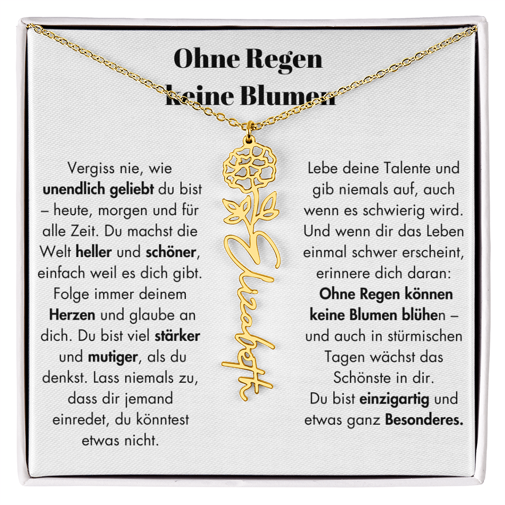 Weihnachtsgeschenk Schmuckkarte mit Spruch unendlich geliebt Mutmacher Hoffnung Liebe Geschenkidee