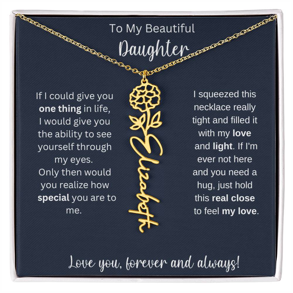 Daughter Custom Necklace 2