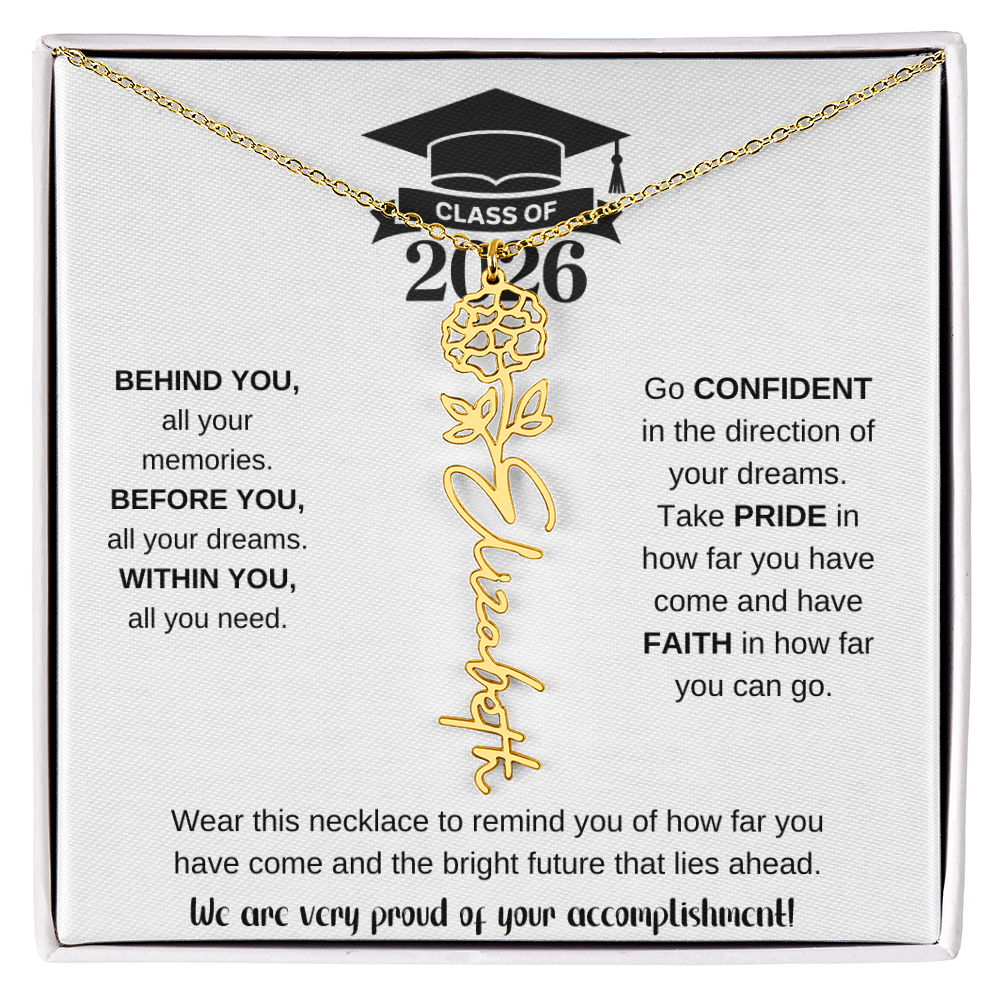 2026 Graduation Necklace