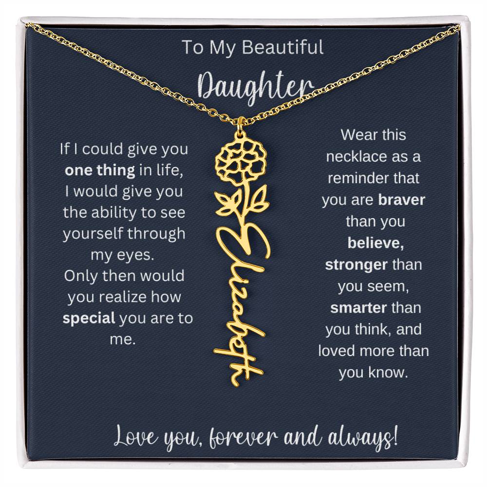 Daughter Custom Necklace 1