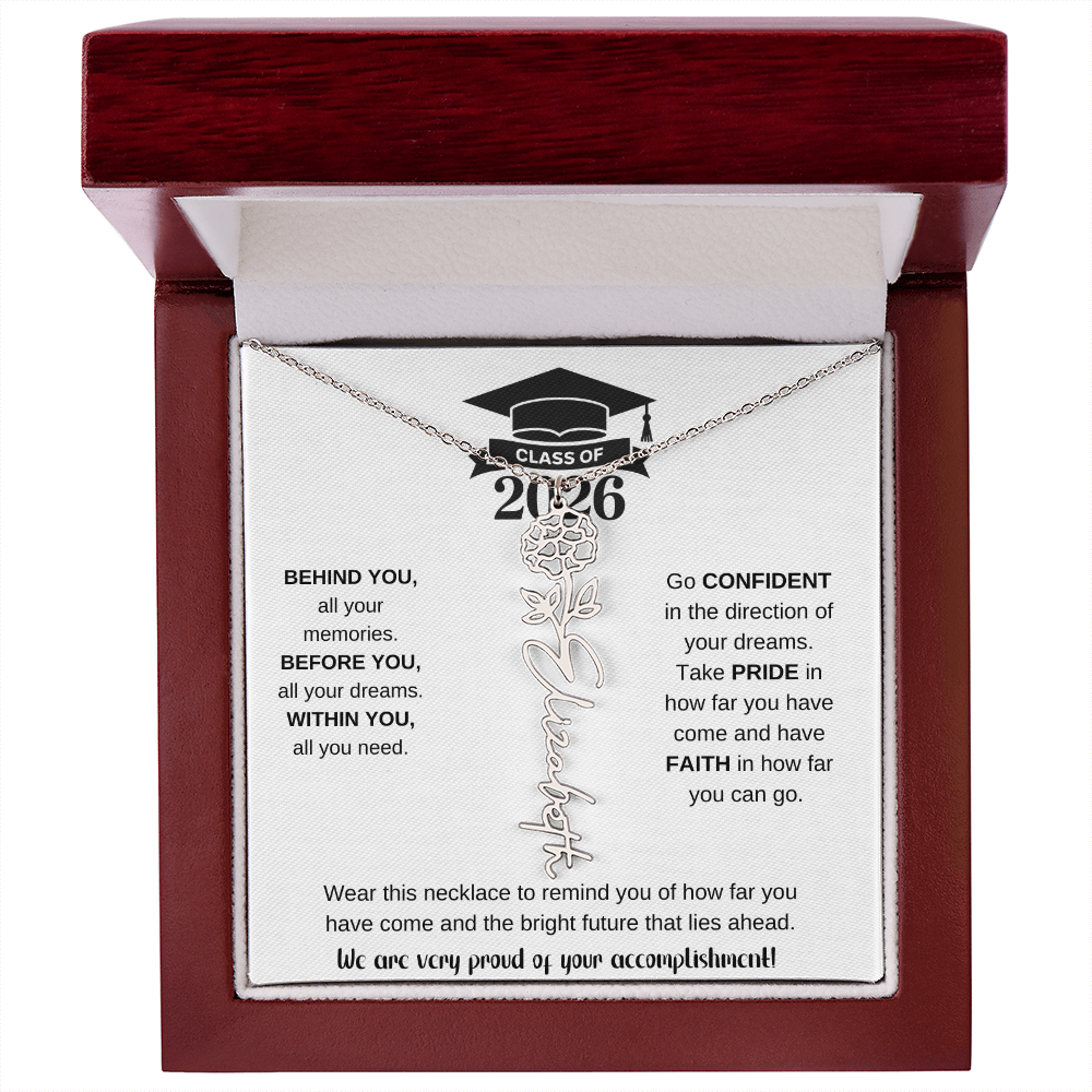 2026 Graduation Necklace