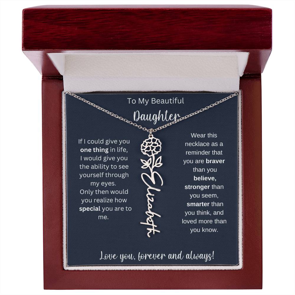 Daughter Custom Necklace 1