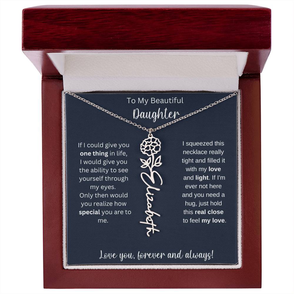 Daughter Custom Necklace 2