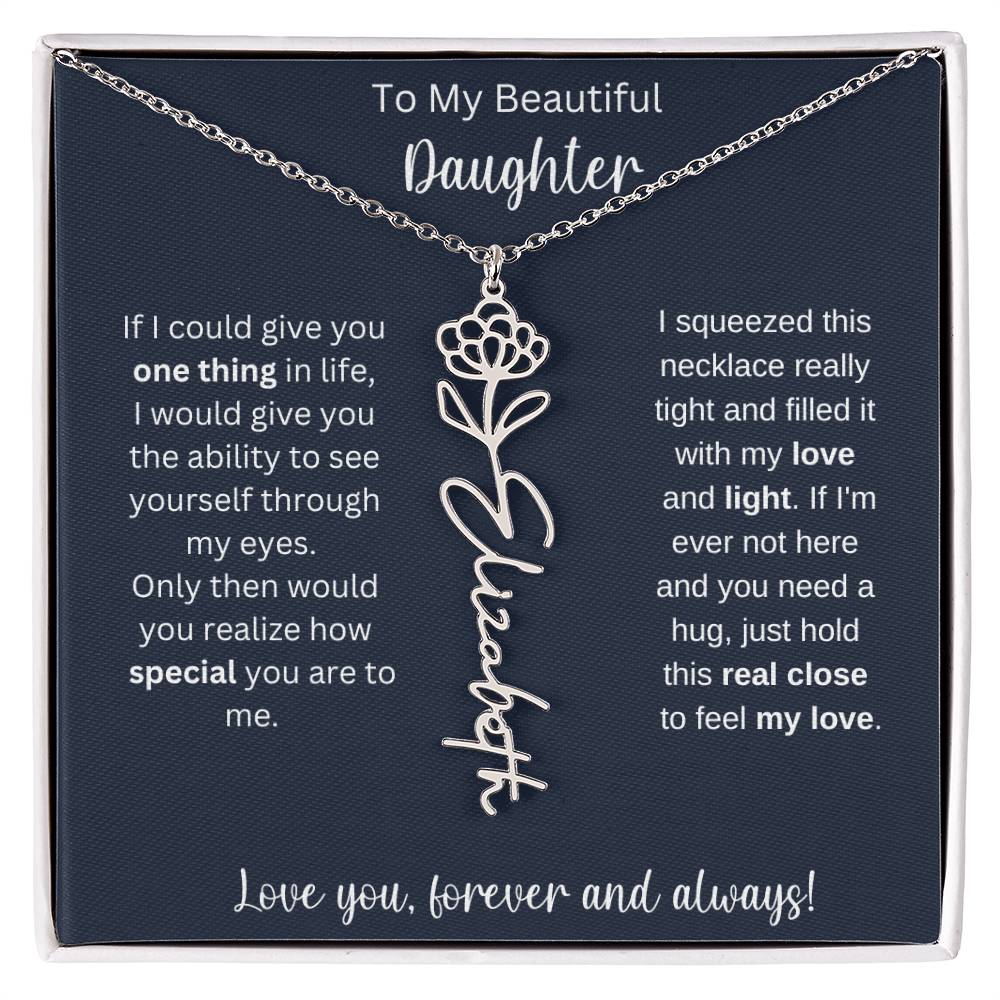 Daughter Custom Necklace 2