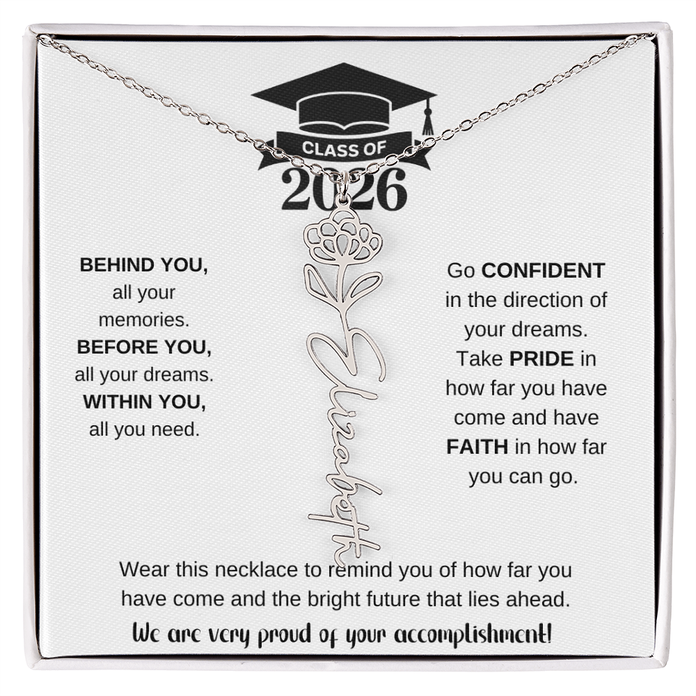 2026 Graduation Necklace