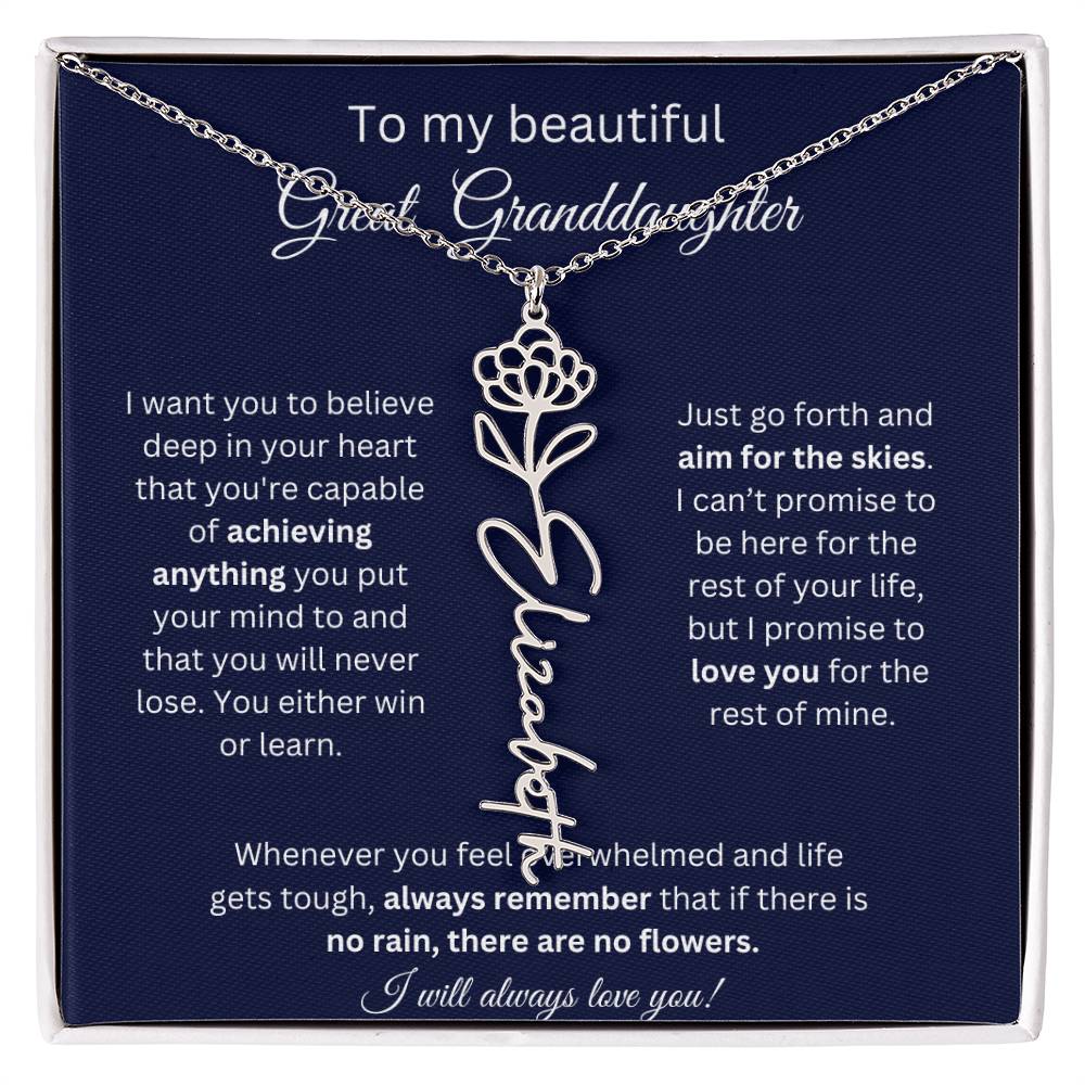 Great Granddaughter