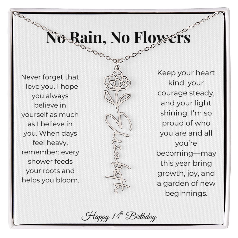 14th Birthday Gift for Daughter, Granddaughter, Niece, Goddaughter & Bonus Daughter