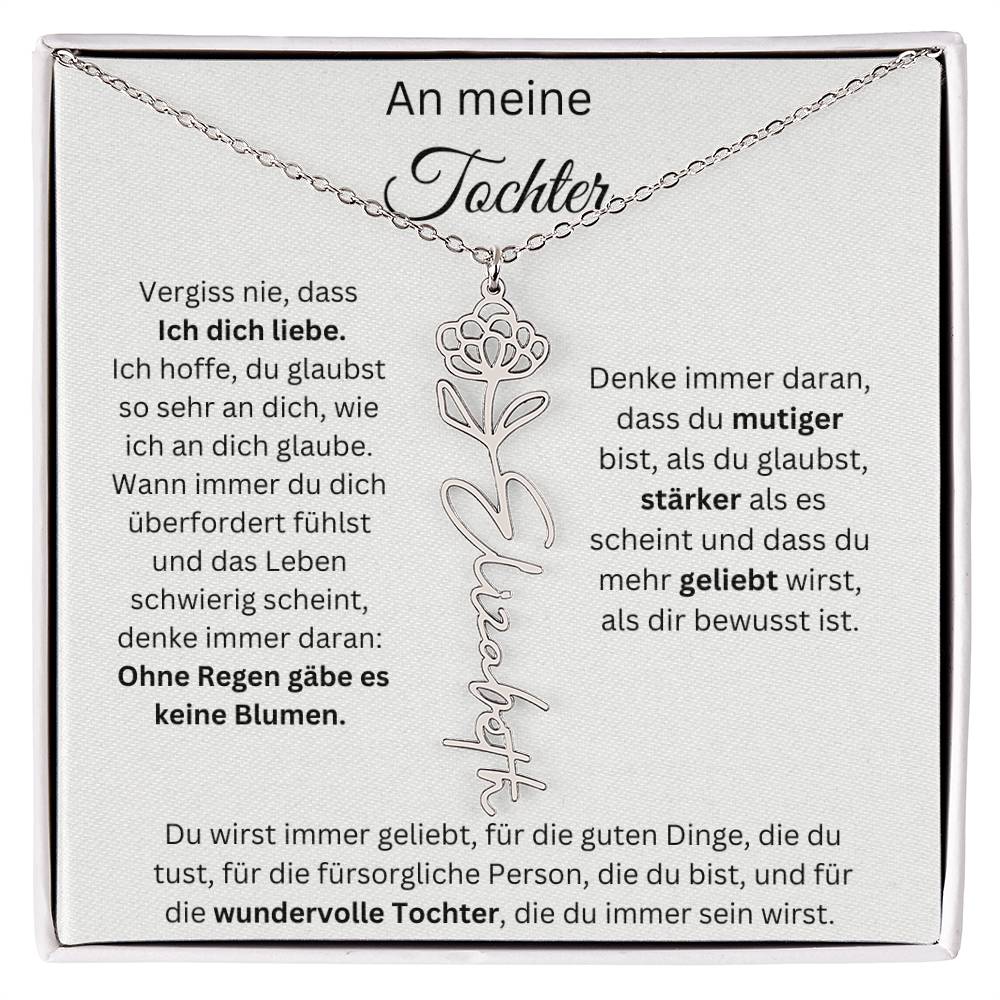 An Meine Tochter Vergiss Nie Dass Ich Dich Liebe