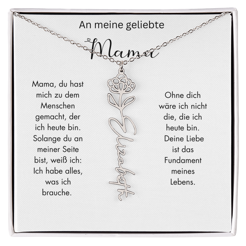 Personalisiertes Schmuck Geschenk für Mama